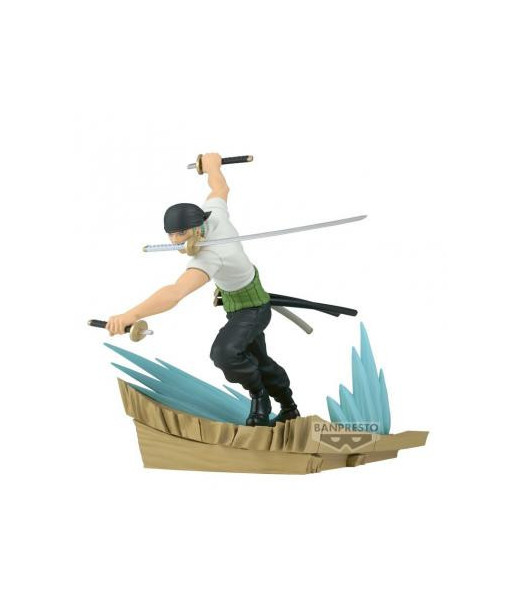 Figura Banpresto Roronoa Zoro 11cm - One Piece - El Tajo del Espadachín Legendario