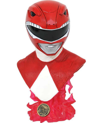 Busto Power Ranger Rojo 25cm