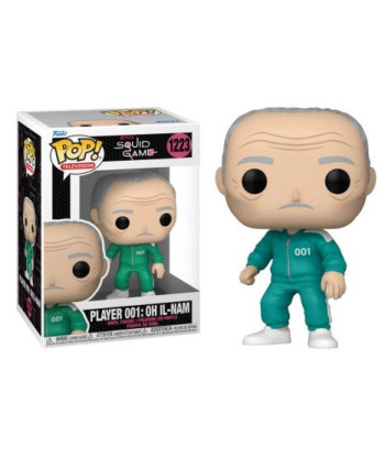 Figura Funko Pop Oh Il-nam 1223 - El Juego del Calamar - El Enigmático Jugador 001