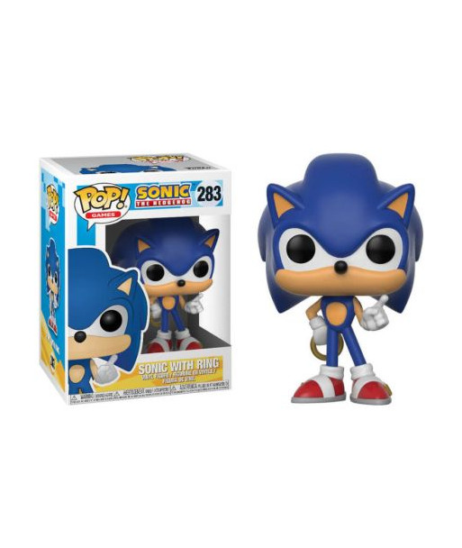 FUNKO POP! SONIC WITH RING (283) – SONIC