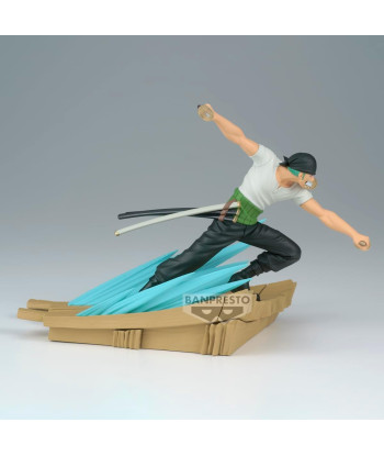 Figura Banpresto Roronoa Zoro 11cm - One Piece - El Tajo del Espadachín Legendario