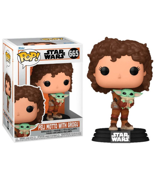 Funko POP! PELI MOTTO WITH GROGU (665) - STAR WARS