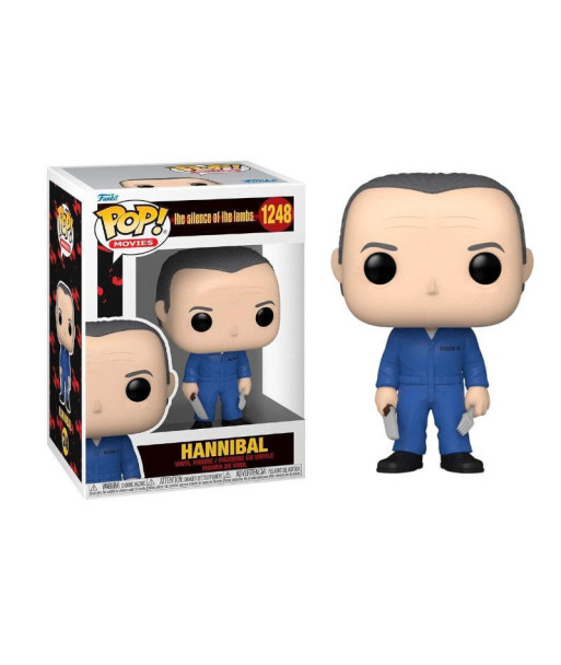 Figura Funko Pop Hannibal 1248 - The Silence of the Lambs - Hannibal Lecter con Cuchillo y Tenedor