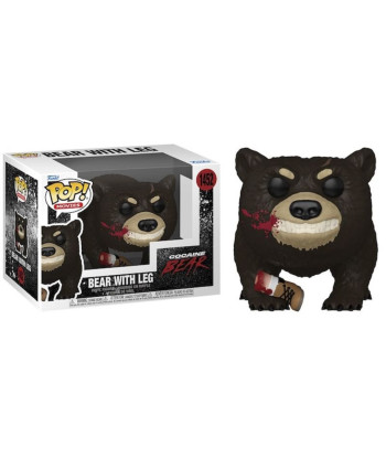 Figura Funko Pop Bear with Leg 1452 - Cocaine Bear - Oso Vicioso Coleccionable