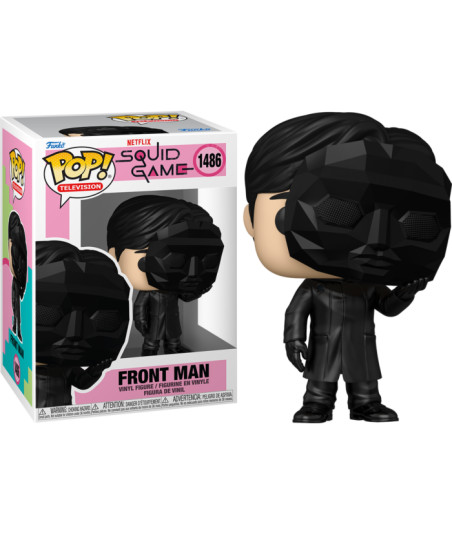 Figura Funko Pop Front Man 1486 - El Juego del Calamar - El Misterioso Líder Desenmascarado