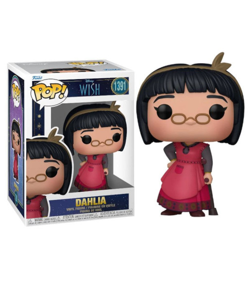 Figura Funko Pop Dahlia 1391 - Disney Wish - La Mente más Brillante de Rosas