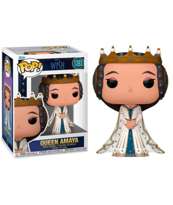 Figura Funko Pop Queen Amaya 1393 - Disney Wish - La Soberana más Elegante de Rosas
