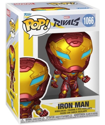 Figura Funko Pop Iron Man 1066 - Marvel Rivals - Vanguardia Tecnológica del Videojuego