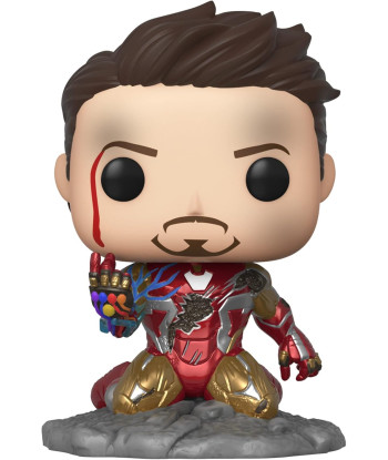 Figura Funko Pop Iron Man (I Am Iron Man) 580 - Marvel Avengers Endgame - El Sacrificio Heroico Glow in the Dark