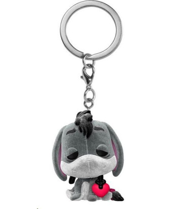 Llavero Pocket Pop Ígor - Disney Winnie the Pooh - Ternura Aterciopelada Flocked Special Edition