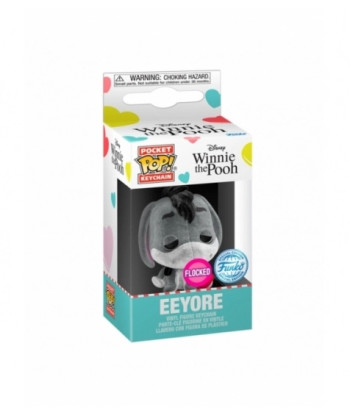Llavero Pocket Pop Ígor - Disney Winnie the Pooh - Ternura Aterciopelada Flocked Special Edition