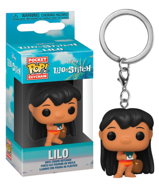Llavero Pocket Pop Lilo con Cámara - Disney Lilo & Stitch - Capturando Recuerdos en Hawaii