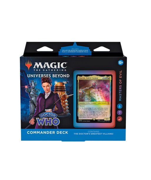 Mazo de Commander Doctor Who: Masters of Evil - Magic the Gathering (Inglés)
