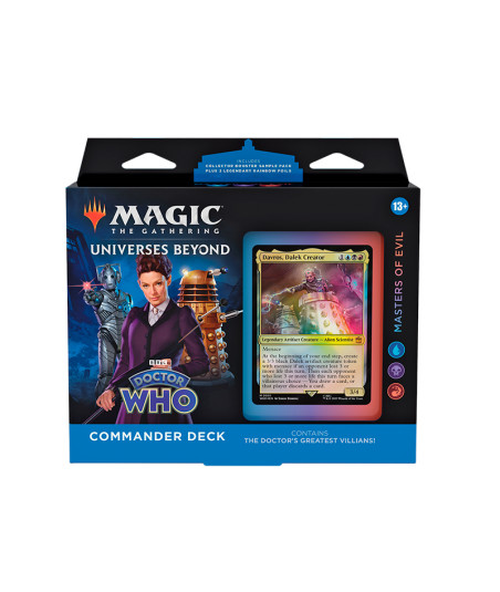 Mazo de Commander Doctor Who: Masters of Evil - Magic the Gathering (Inglés)