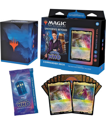Mazo de Commander Doctor Who: Masters of Evil - Magic the Gathering (Inglés)
