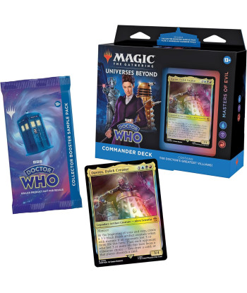 Mazo de Commander Doctor Who: Masters of Evil - Magic the Gathering (Inglés)
