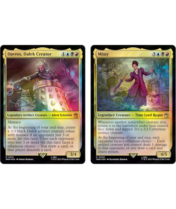 Mazo de Commander Doctor Who: Masters of Evil - Magic the Gathering (Inglés)