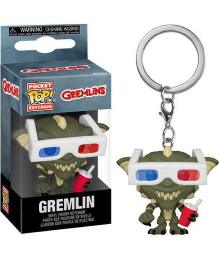 Llavero Pocket Pop Gremlin - Gremlins - ¡Cuidado! No lo alimentes después de medianoche
