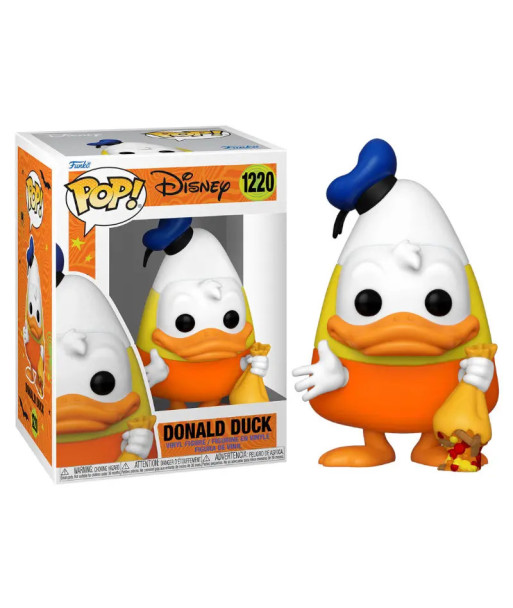 Figura Funko Pop Donald Duck 1220 - Disney Halloween - ¡Disfrazado de Caramelo de Maíz!