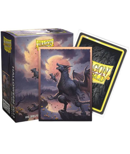 Fundas Standard Brushed Art (100) Halloween 2023 - Dragon Shield  (Ed. limitada)