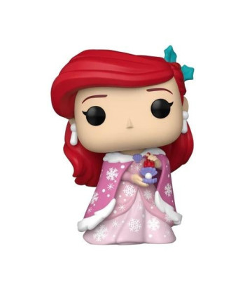 Figura Funko Pop Ariel 1615 - Disney La Sirenita - Princess Holiday Colección Navideña