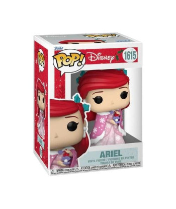 Figura Funko Pop Ariel 1615 - Disney La Sirenita - Princess Holiday Colección Navideña