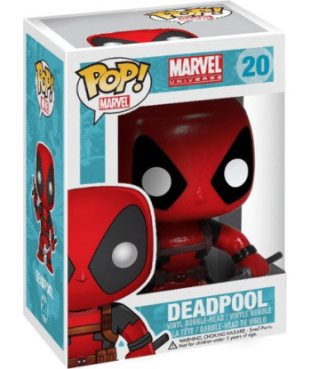 Figura Funko Pop Deadpool 20 - Marvel Universe - El Mercenario Bocazas más Letal