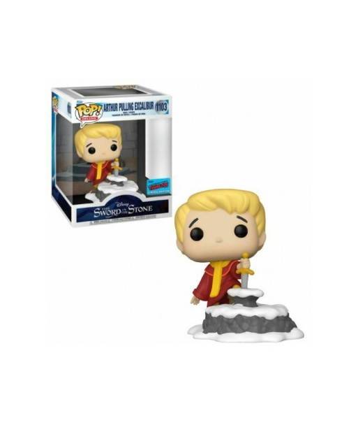 Funko POP! ARTHUR PULLING EXCALIBUR (1103) - MERLÍN