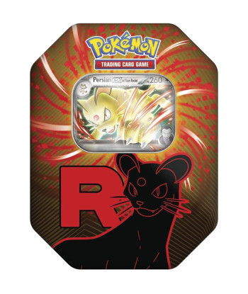 Pokemon TCG: Latas del Team Rocket (Persian EX/Nidoking EX/ Mewtwo EX) – Español (1 UNIDAD)