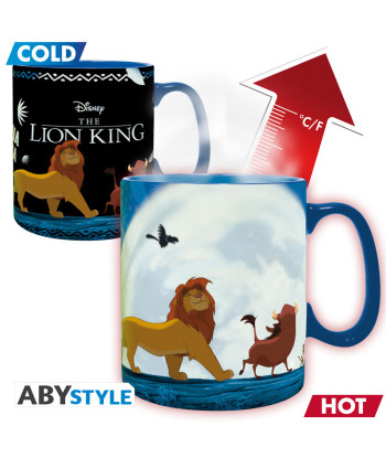 Taza Térmica de Cerámica Abystyle Disney Modelo El Rey León