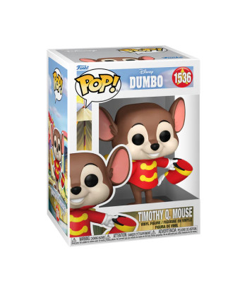 Figura Funko Pop Timothy Q. Mouse 1536 - Disney Dumbo - El Mentor del Elefante Volador