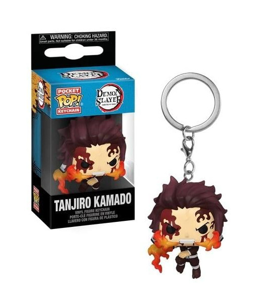 LLAVERO POCKET POP! TANJIRO KAMADO - DEMON SLAYER