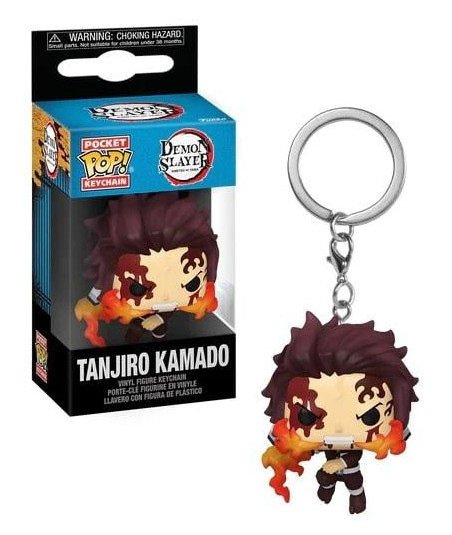 LLAVERO POCKET POP! TANJIRO KAMADO - DEMON SLAYER