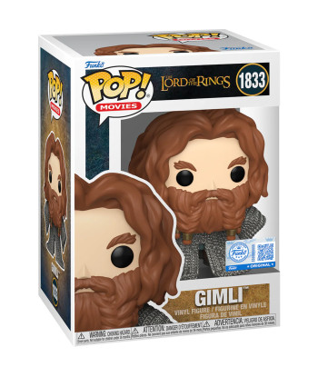 FUNKO POP! GIMLI (1833) - EL SEÑOR DE LOS ANILLOS