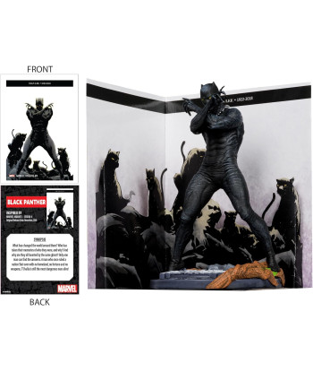 Figura Marvel - Black Panther - (Marvel Knights 4) 1/10 17 cm