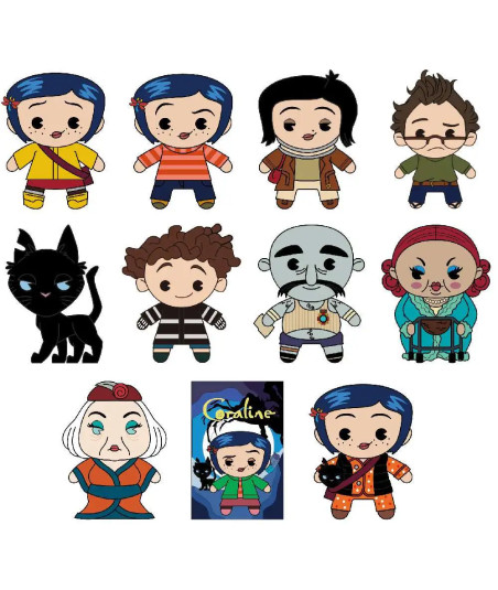 Llaveros Sorpresa - Coraline (1 Unidad)