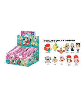 Llaveros Sorpresa - LA SIRENITA (1 Unidad)