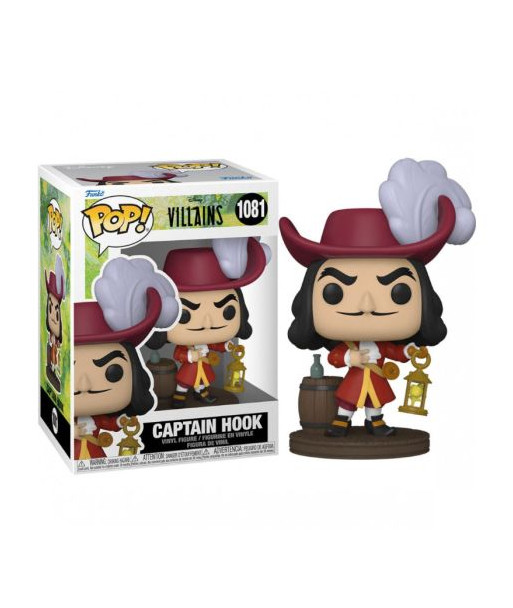 Funko POP! CAPTAIN HOOK (1081) - DISNEY VILLAINS