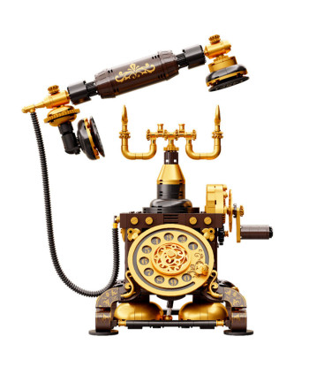 Retro Collection - Retro Series Retro Phone 26 cm construction set