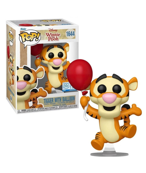 Figura Funko Pop Tigger con Globo 1644 - Disney Winnie the Pooh - Edición Especial Saltarina