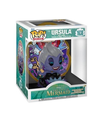 Figura Funko Pop Úrsula 1638 - Disney La Sirenita - Deluxe Vidriera Artística