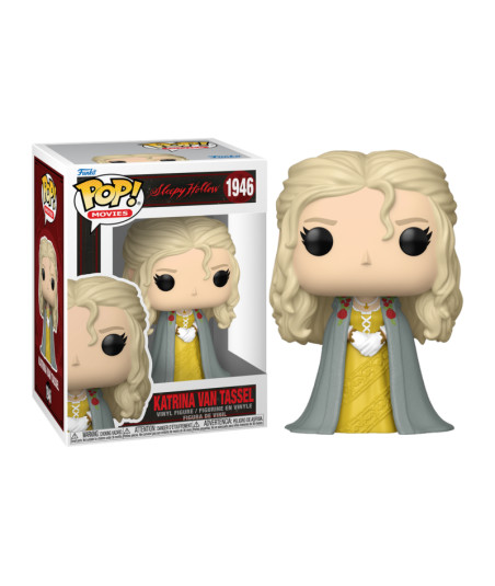 Figura Funko Pop Katrina Van Tassel 1446 - Sleepy Hollow - Elegancia Gótica con Vestido Amarillo
