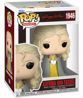 Figura Funko Pop Katrina Van Tassel 1446 - Sleepy Hollow - Elegancia Gótica con Vestido Amarillo