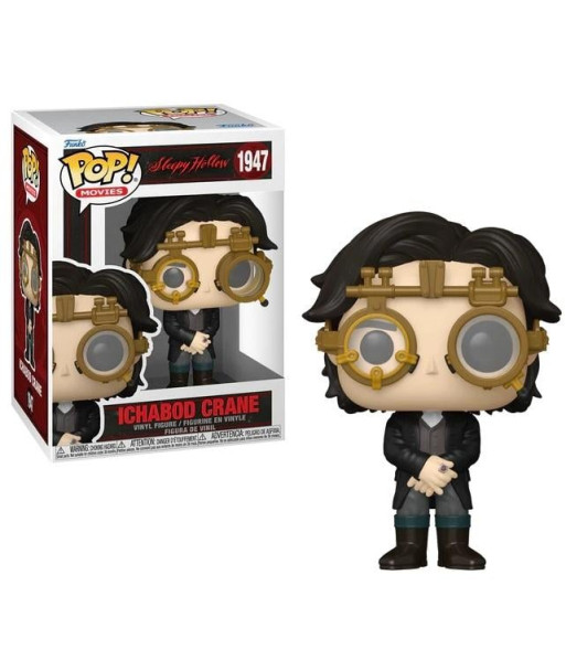 Figura Funko Pop Ichabod Crane 1447 - Sleepy Hollow - Detective con Gafas de Investigación