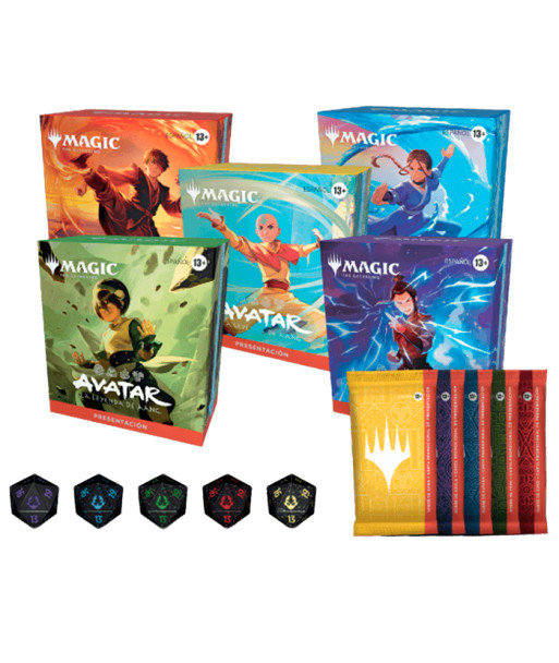 Presentación Pack Avatar: The Last Airbender Español - Magic The Gathering (1 UNIDAD)