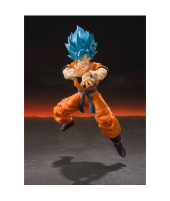 Figura DRAGON BALL Z - Super Saiyan God Super Saiyan Son Goku - SH Figuarts 14 cm