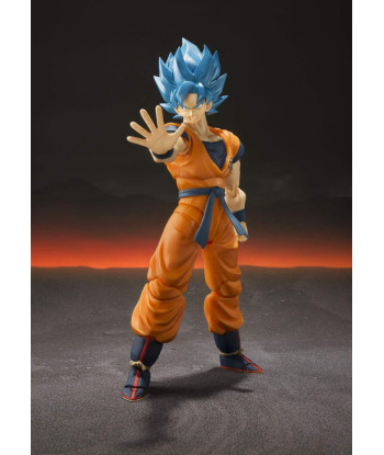 Figura DRAGON BALL Z - Super Saiyan God Super Saiyan Son Goku - SH Figuarts 14 cm