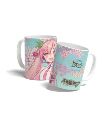 Taza Hatsune Miku Sakura Miku Cherry Blossom 325 ml
