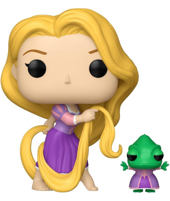 Figura Funko Pop Rapunzel con Pascal 1640 - Disney Enredados - Princesa con su Mejor Amigo