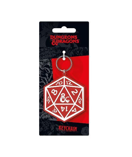 LLAVERO DUNGEONS AND DRAGONS D20